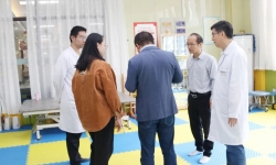 常州市新北区残联理事长一行莅临常州阳光康复医院视察指导儿童康复工作