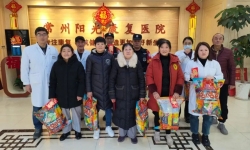 拜年啦~|大年初一常州阳光康复医院领导班子慰问一线工作人员